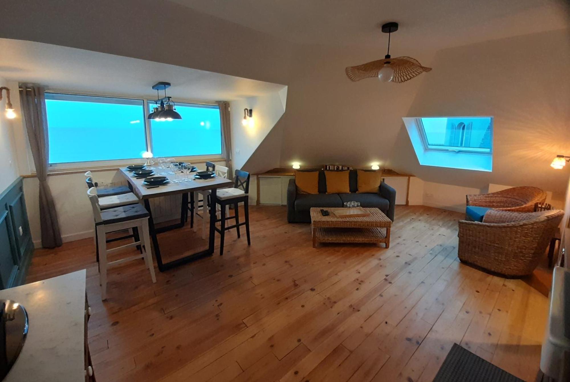 "Le Juguili" 46M2 En Front De Mer - 4 Personnes - Animaux Ok - Entierement Renove - Haut De Gamme - Wifi Mers-les-Bains Exterior photo